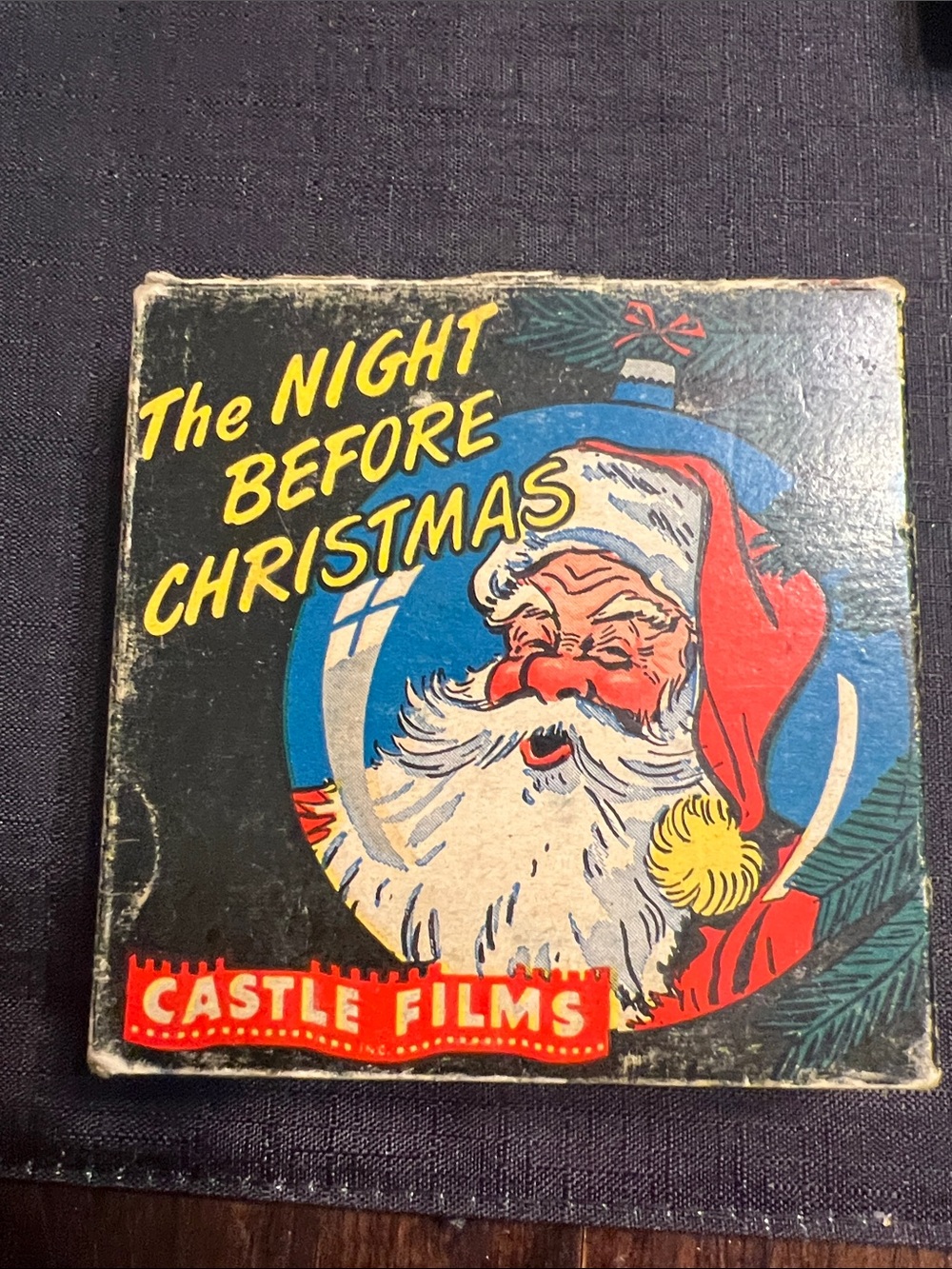 The Night Before Christmas Vintage Santa Illustration